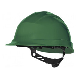 Cască de protecție reglabilă verde 53-63mm