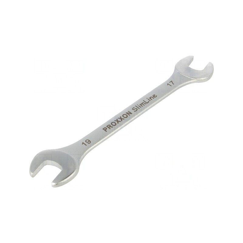 Cheie Plată 17mm și 19mm SlimLine Oțel Crom-Vanadium | Electronic-mag.ro | Componente Electronice