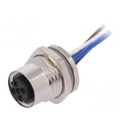 Soclu M12 5 Pin Mamă IP67 60V Profibus | Electronic-mag.ro | Componente Electronice