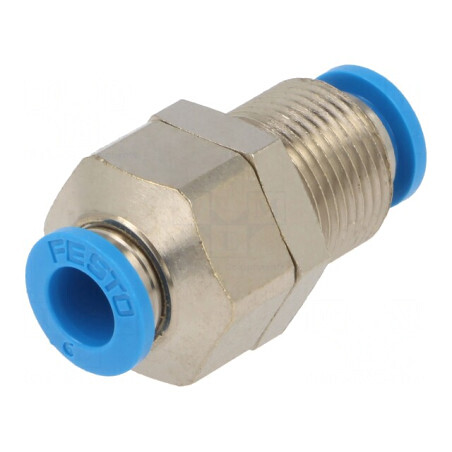 Racord Push-In Filetat Alamă Nichelată 0,95-6 bar | Electronic-mag.ro | Componente Electronice