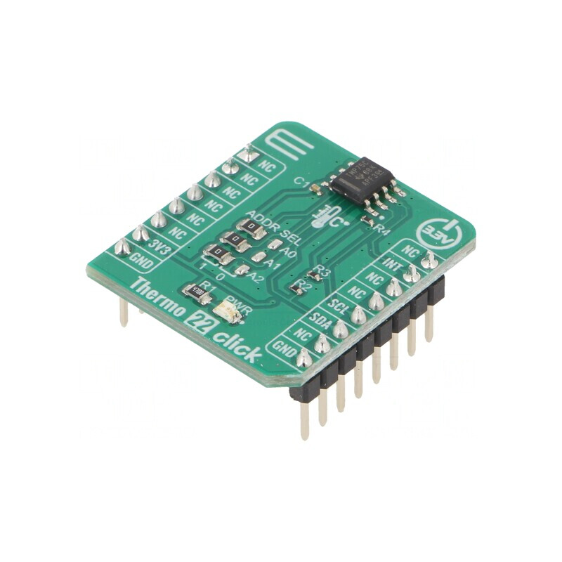 Placă Click Senzor Temperatură I2C TMP75C | Electronic-mag.ro | Componente Electronice