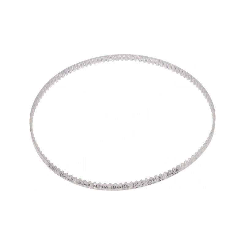 Curea dinţată T2.5 4mm 290mm 116 dinţi | Electronic-mag.ro | Componente Electronice