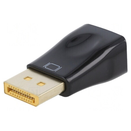 Adaptor DisplayPort 1.1a Negru | Electronic-mag.ro | Componente Electronice