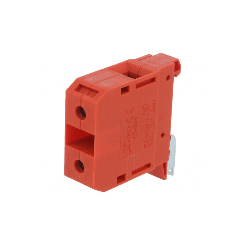 Terminal de Îmbinare 4-35mm² Roșu pentru Șine TS35 | Electronic-mag.ro | Componente Electronice Terminal de Îmbinare 4-35mm² Roșu pentru Șine TS35 | Electronic-mag.ro | Componente Electronice