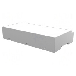 Carcasă pentru șină DIN, 90x158x32mm, gri | Electronic-mag.ro | Componente Electronice