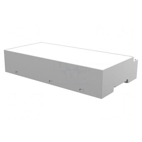 Carcasă pentru șină DIN, 90x158x32mm, gri | Electronic-mag.ro | Componente Electronice