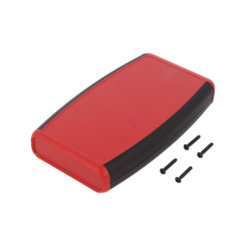 Carcasă universală ABS roșu 89x147x24 mm | Electronic-mag.ro | Componente Electronice