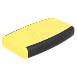 Carcasă universală ABS galben 89x147x24mm | Electronic-mag.ro | Componente Electronice
