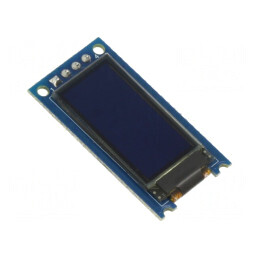 Afișaj OLED Grafic 0.96 Inch 64x128 Alb 4 Pin | Electronic-mag.ro | Componente Electronice