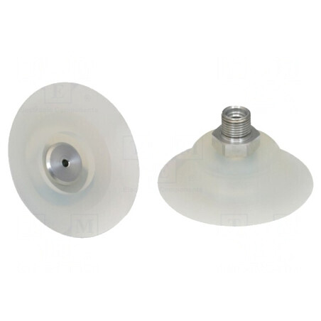 Ventuză 50mm cu Filet G1/8-AG Duritate 55 Shore | Electronic-mag.ro | Componente Electronice