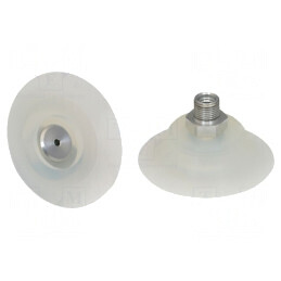 Ventuză 50mm cu Filet G1/8-AG Duritate 55 Shore | Electronic-mag.ro | Componente Electronice