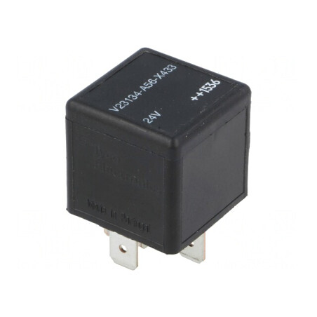 Releu Electromagnetic SPDT 24VDC 45A Autovehicule | Electronic-mag.ro | Componente Electronice
