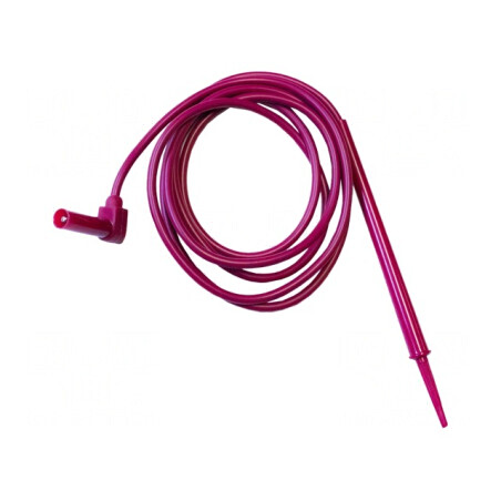 Cablu de măsurare 20A 600V 1,2m Roșu | Electronic-mag.ro | Componente Electronice