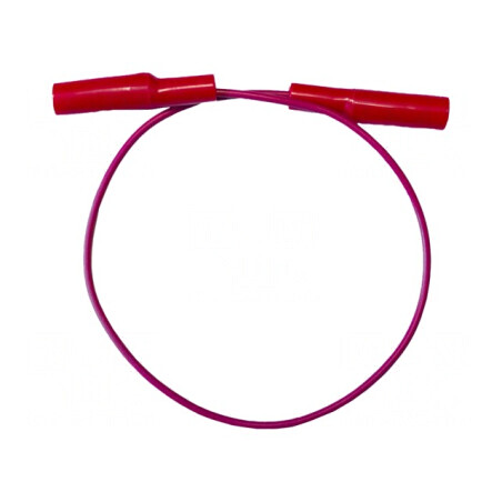 Cablu de măsurare 10A cu clemă crocodil roșie | Electronic-mag.ro | Componente Electronice