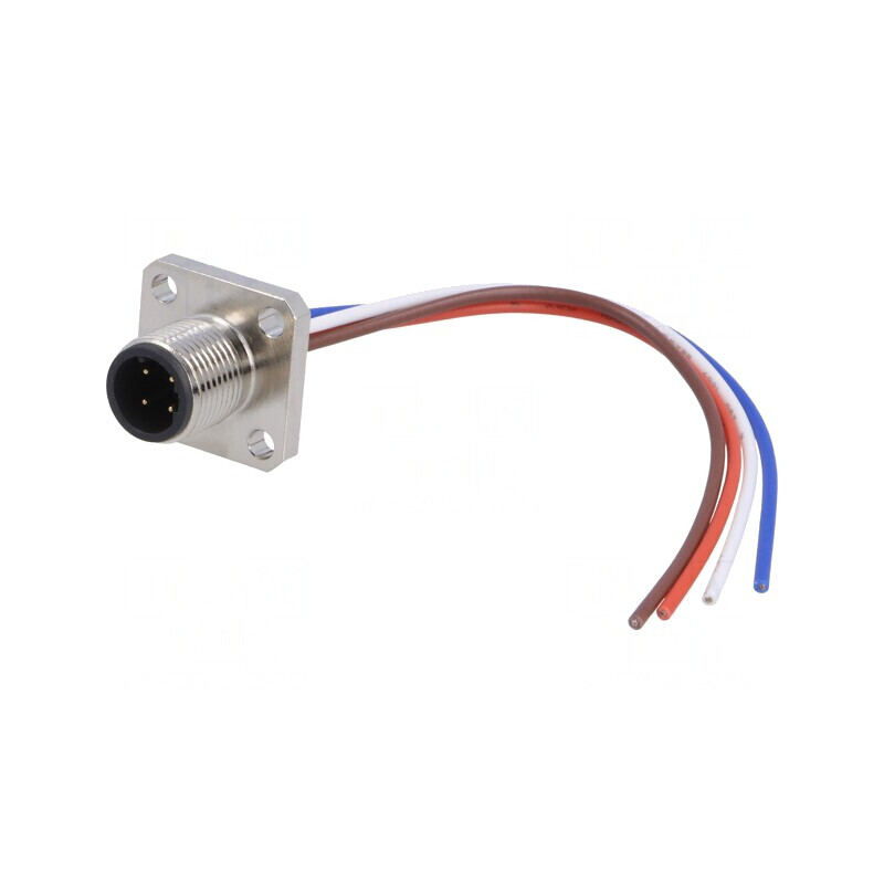 Soclu M12 D-Ethernet IP67 250V 4A 100mm | Electronic-mag.ro | Componente Electronice Soclu M12 D-Ethernet IP67 250V 4A 100mm | Electronic-mag.ro | Componente Electronice