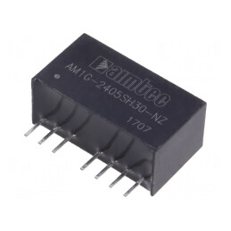 Convertor DC/DC 1W 18-36V la 5V 200mA SIP8 | Electronic-mag.ro | Componente Electronice