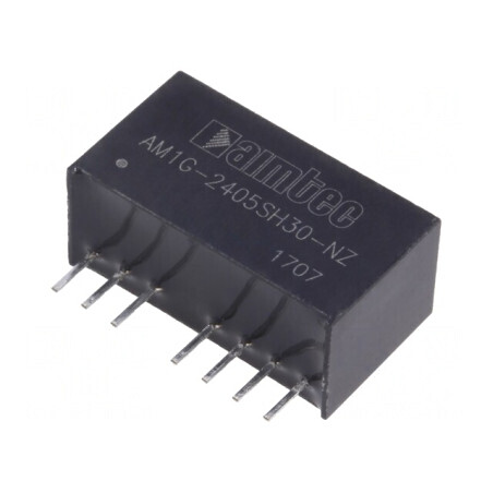 Convertor DC/DC 1W 18-36V la 5V 200mA SIP8 | Electronic-mag.ro | Componente Electronice