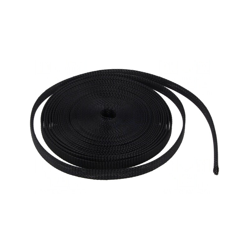 Trese poliester negru 6-14mm 10m | Electronic-mag.ro | Componente Electronice