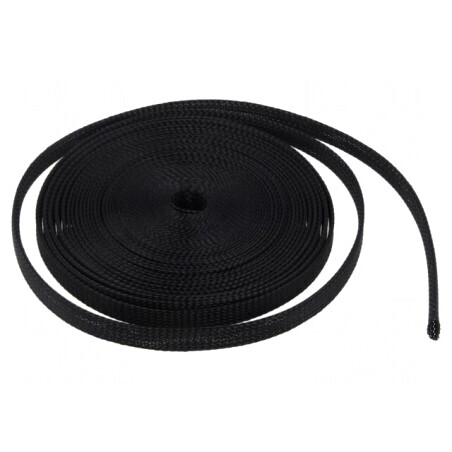 Trese poliester negru 6-14mm 10m | Electronic-mag.ro | Componente Electronice