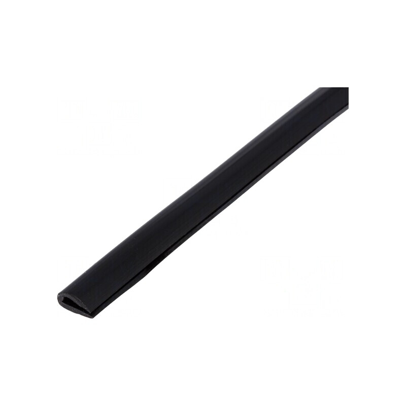 Ecran PVC Negru 10m x 9mm | Electronic-mag.ro | Componente Electronice