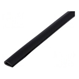 Ecran PVC Negru 10m x 9mm | Electronic-mag.ro | Componente Electronice