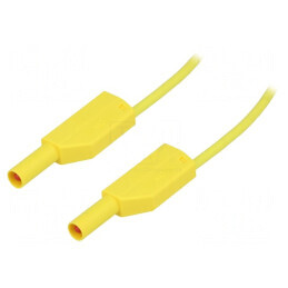 Cablu măsurare 19A mufă banană 4 mm | Electronic-mag.ro | Componente Electronice