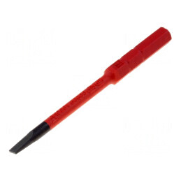 Tijă Izolată Plată 4,0x0,8mm 75mm 2,5Nm | Electronic-mag.ro | Componente Electronice