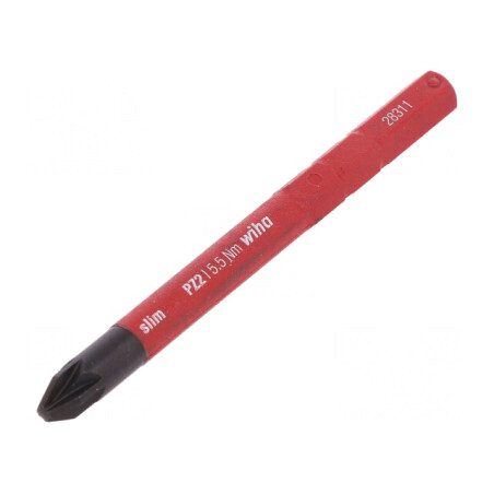 Tijă Pozidriv® izolată PZ2 75mm 1kVAC | Electronic-mag.ro | Componente Electronice