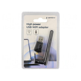 Adaptor WiFi USB Negru pentru PC | Electronic-mag.ro | Componente Electronice