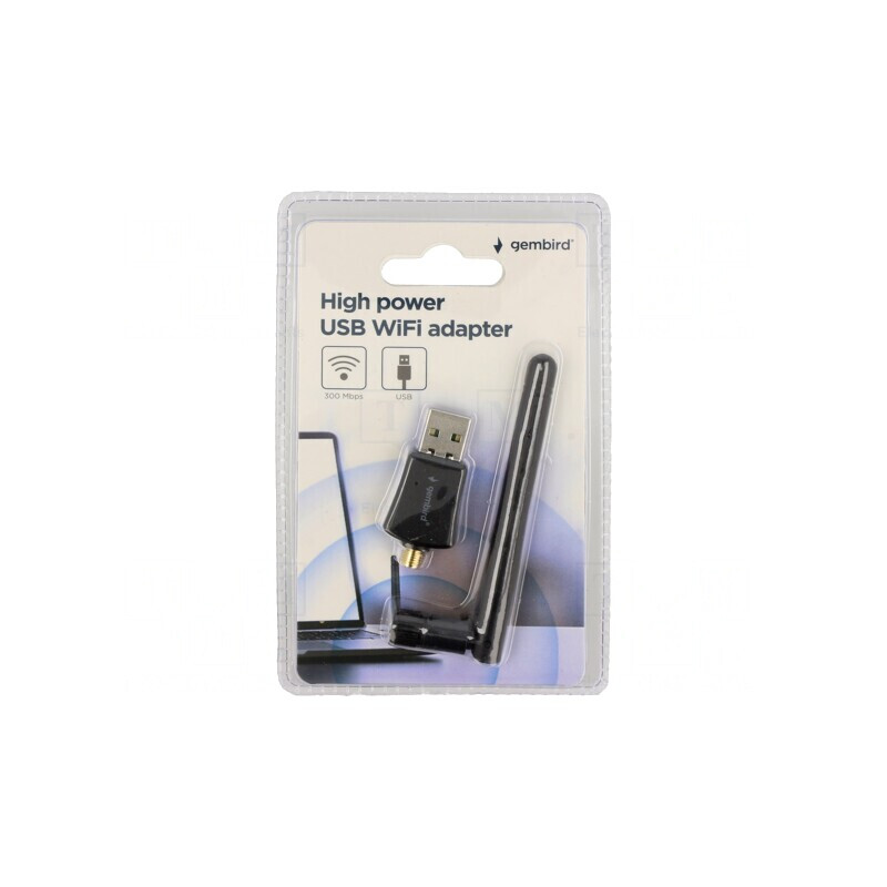 Adaptor WiFi USB Negru pentru PC | Electronic-mag.ro | Componente Electronice