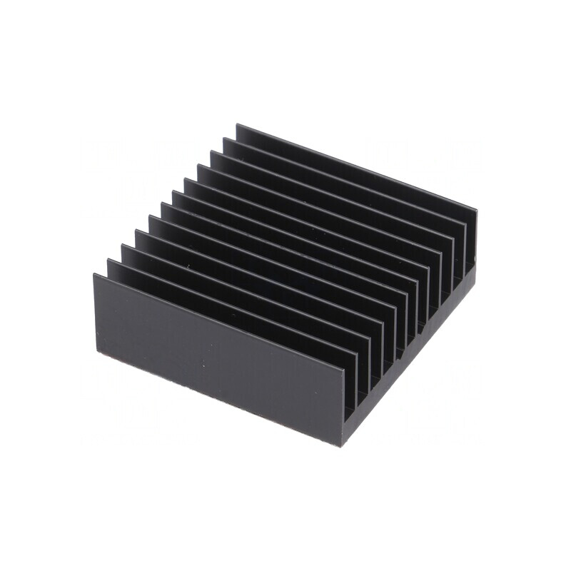 Radiator cu aripioare BGA negru 40mm x 40mm | Electronic-mag.ro | Componente Electronice