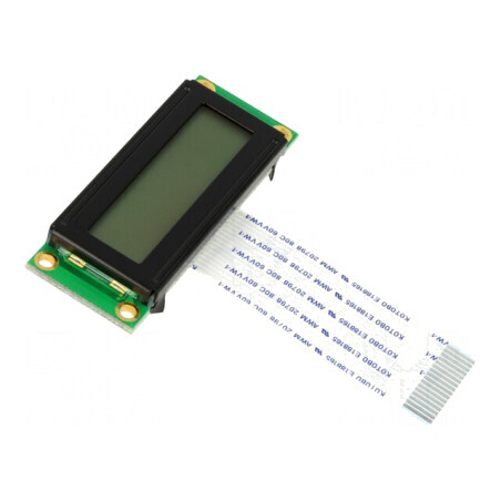Afișaj LCD Alfanumeric 16x2 53x20mm cu LED | Electronic-mag.ro | Componente Electronice