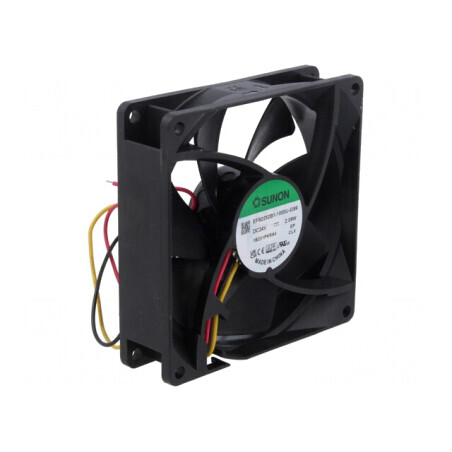 Ventilator axial 24V DC 92mm 82m3/h 34dBA cu rulmenti | Electronic-mag.ro | Componente Electronice