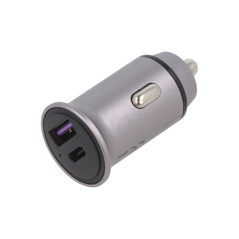 Încărcător USB A și USB C, 30W, Gri | Electronic-mag.ro | Componente Electronice Încărcător USB A și USB C, 30W, Gri | Electronic-mag.ro | Componente Electronice