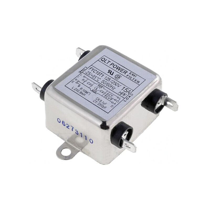 Filtru Anti-Interferențe 250VAC 100nF 3,3nF 0,9mH 10MΩ | Electronic-mag.ro | Componente Electronice