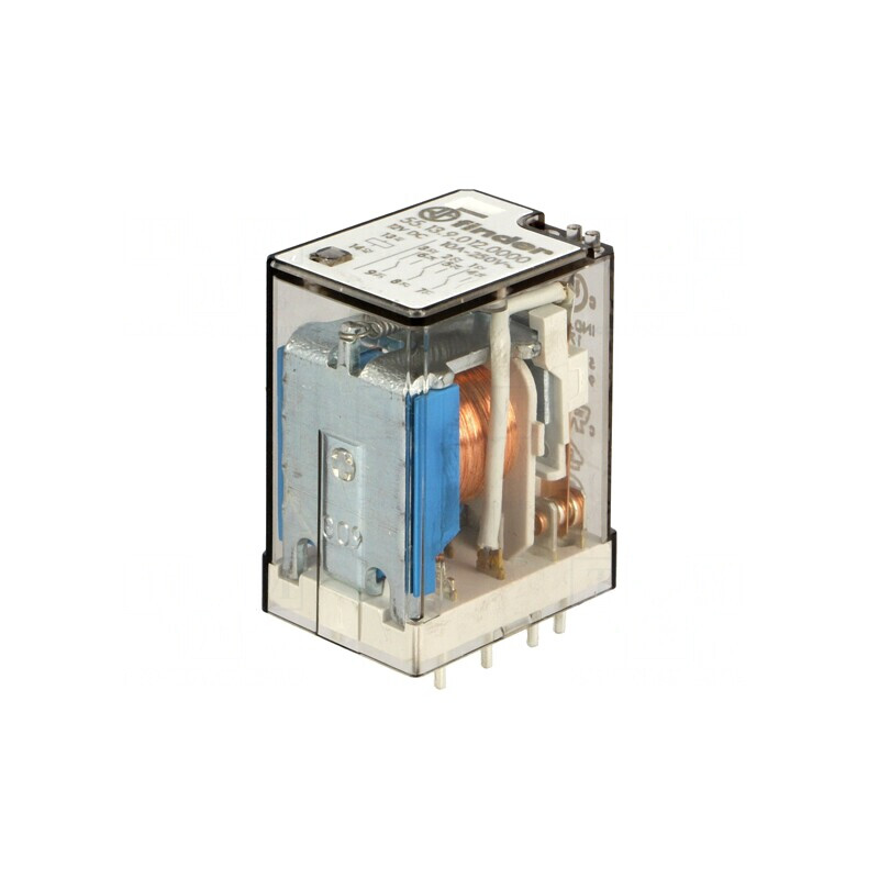 Releu Electromagnetic 3PDT 12VDC Industrial 55.13 | Electronic-mag.ro | Componente Electronice