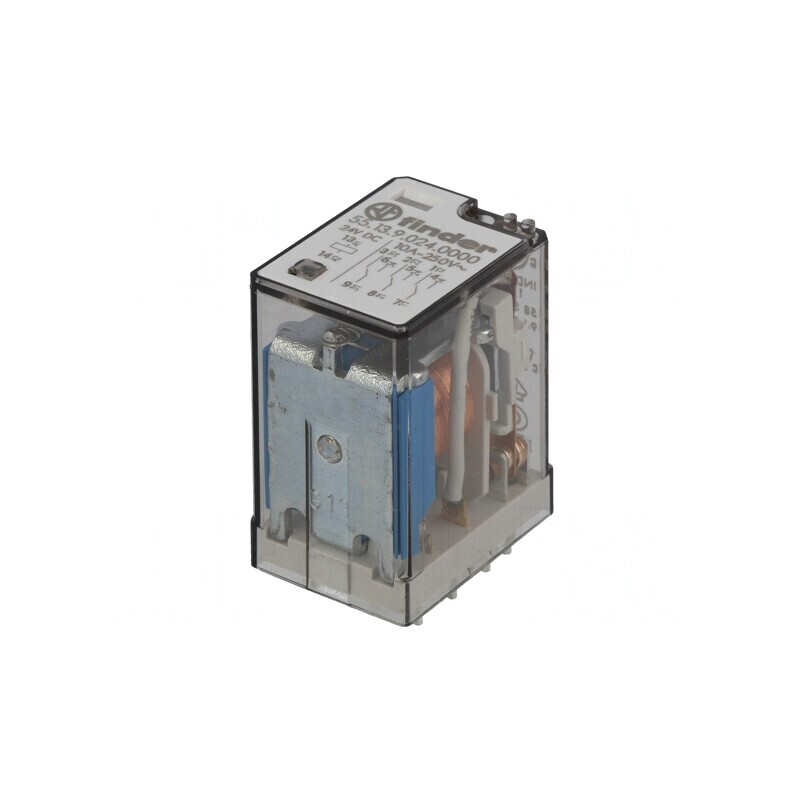 Releu Electromagnetic 3PDT 24VDC 20A PCB 600Ω | Electronic-mag.ro | Componente Electronice