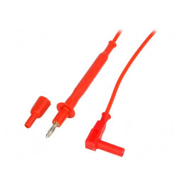 Cablu de Măsurare 20A cu Mufă Banană 4mm | Electronic-mag.ro | Componente Electronice