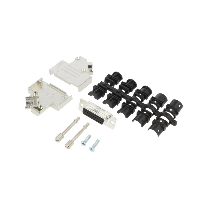Conector D-Sub HD 26 Pin Mamă 45° Lipire Gold | Electronic-mag.ro | Componente Electronice
