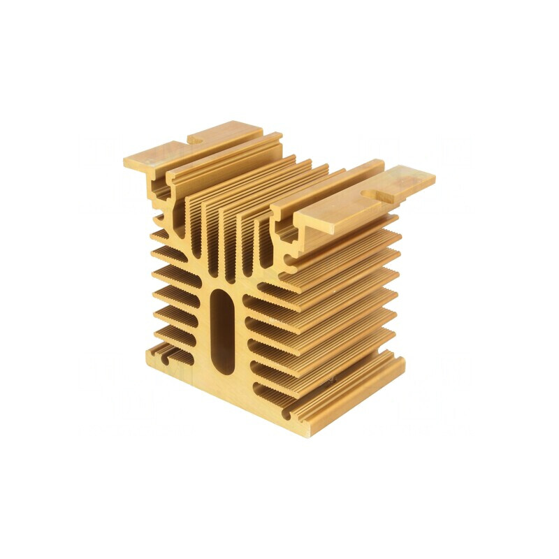 Radiator aluminiu extrudat auriu 50x80x70mm | Electronic-mag.ro | Componente Electronice Radiator aluminiu extrudat auriu 50x80x70mm | Electronic-mag.ro | Componente Electronice