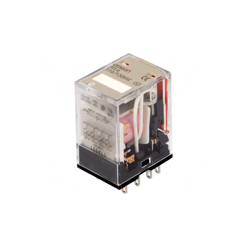 Releu electromagnetic 4PDT 120VAC 5A | Electronic-mag.ro | Componente Electronice Releu electromagnetic 4PDT 120VAC 5A | Electronic-mag.ro | Componente Electronice