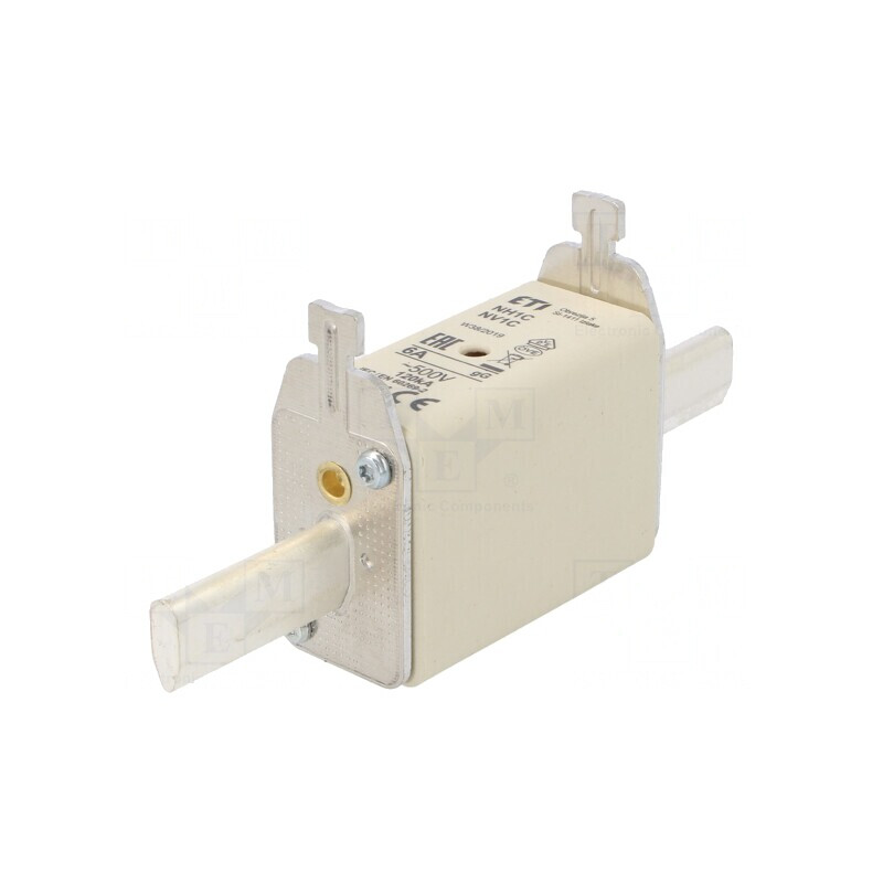 Siguranță gG 6A 500VAC Ceramică Industrială NH1C | Electronic-mag.ro | Componente Electronice