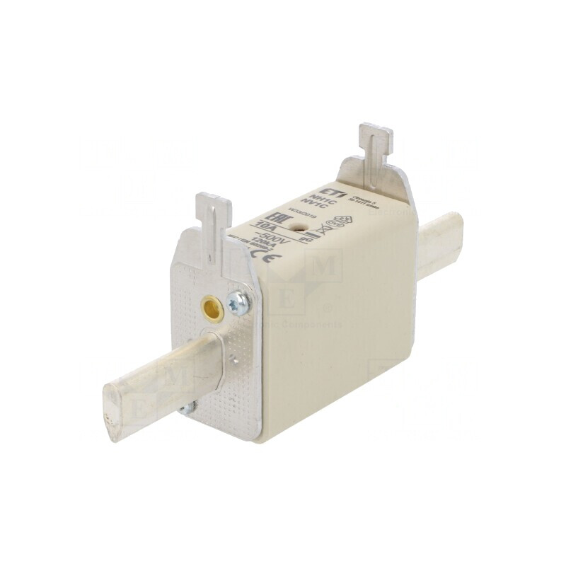 Siguranță Ceramică Industrială gG 10A 500VAC NH1C | Electronic-mag.ro | Componente Electronice