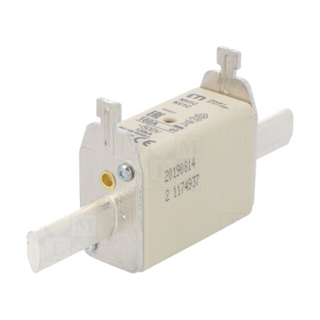 Siguranță Ceramică Industrială NH1C 160A 500VAC | Electronic-mag.ro | Componente Electronice