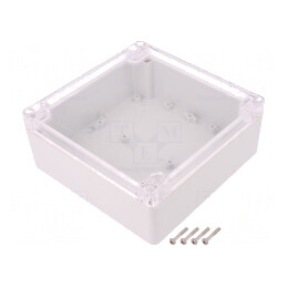 Carcasă Universală 150x150x60mm cu Bucşă din Alamă | Electronic-mag.ro | Componente Electronice