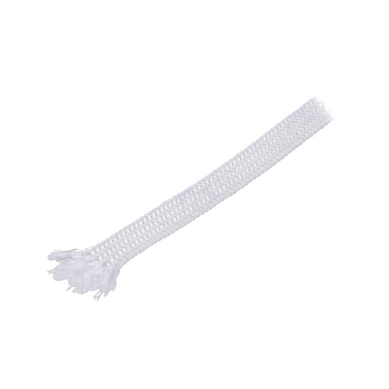 Manşon Electroizolant Fibră de Siliciu Alb 10m | Electronic-mag.ro | Componente Electronice