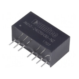 Convertor DC/DC 1W 18-36V la 3.3V 303mA SIP8 | Electronic-mag.ro | Componente Electronice