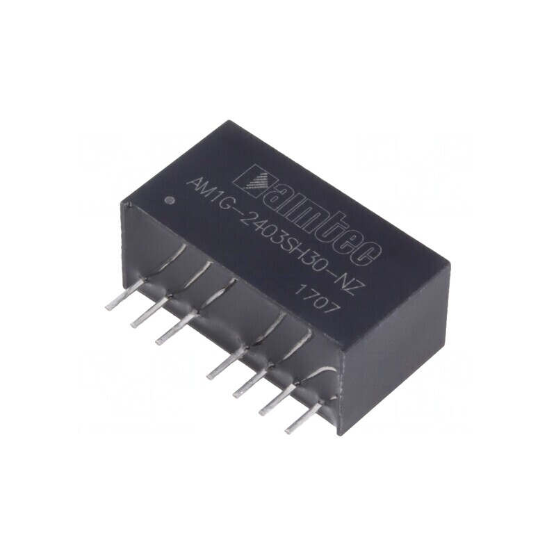 Convertor DC/DC 1W 18-36V la 3.3V 303mA SIP8 | Electronic-mag.ro | Componente Electronice