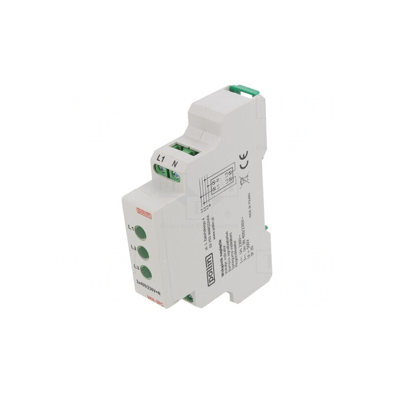 Indicator de Tensiune 3x400VAC pentru Şină DIN IP20 | Electronic-mag.ro | Componente Electronice Indicator de Tensiune 3x400VAC pentru Şină DIN IP20 | Electronic-mag.ro | Componente Electronice