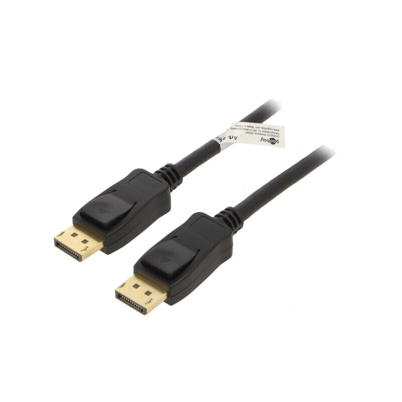 Cablu DisplayPort 1.4 HDCP 2.2 3m Negru | Electronic-mag.ro | Componente Electronice Cablu DisplayPort 1.4 HDCP 2.2 3m Negru | Electronic-mag.ro | Componente Electronice